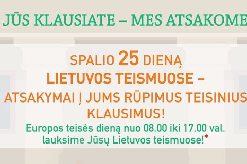 Teismai teiks nemokamas konsultacijas