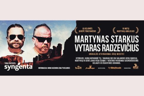 Martynas Starkus ir Vytaras Radzevičius rengia dešimtmečio susitikimus su gerbėjais