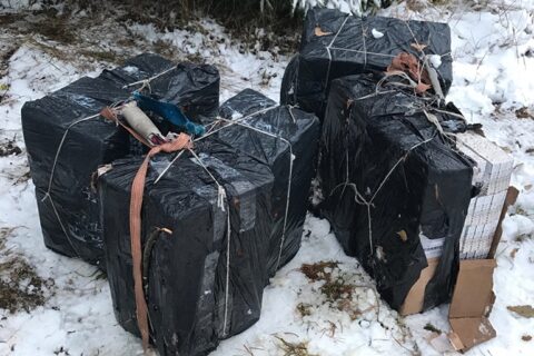 Surasti kontrabandininkus padėjo keturkojis pėdsekys