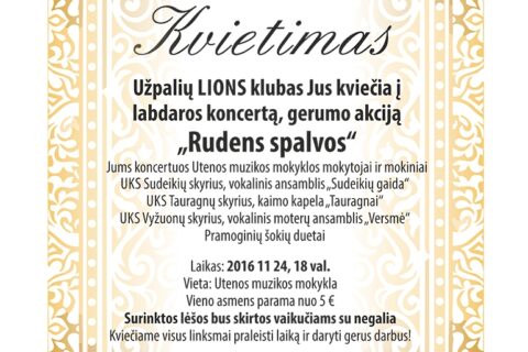 Surinktos lėšos atiteks vaikams su negalia