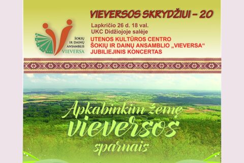 Apkabinkim žemę vieversos sparnais