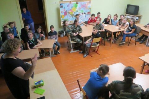 Vyžuonų mokykloje praleista naktis – ypač turininga