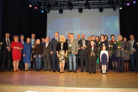 Visagine apdovanoti 2016 metų nusipelniusieji