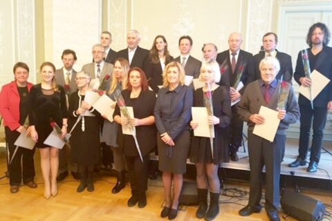 Premijomis apdovanoti ir Utenos apskrities kultūros darbuotojai bei menininkai