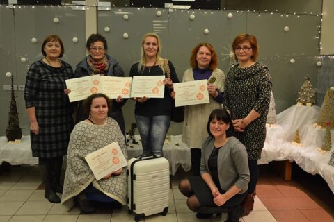Apdovanoti netradicinių Kalėdų eglučių kūrėjai