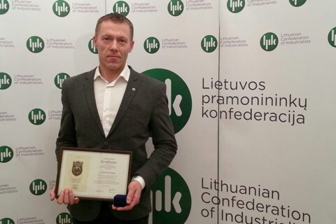 Buvusiam uteniškiui ugniagesiui gelbėtojui A. Berlinskui – Profesijos riterio apdovanojimas