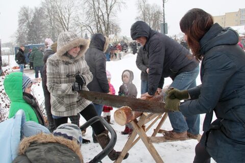 Uteniškiai varė žiemą
