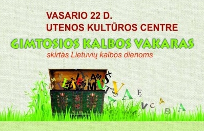 Gimtosios kalbos vakarą nuspalvins spektaklis uteniškių tarme