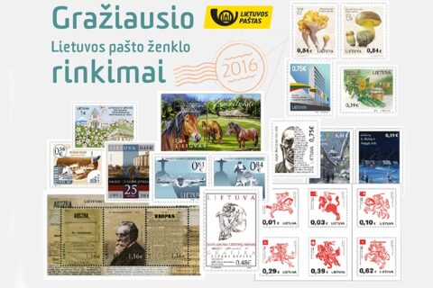 Bus renkamas gražiausias pasaulyje pašto ženklas