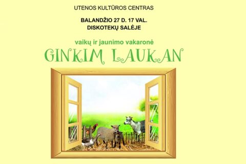 Kviečia vakaronė „Ginkim laukan“