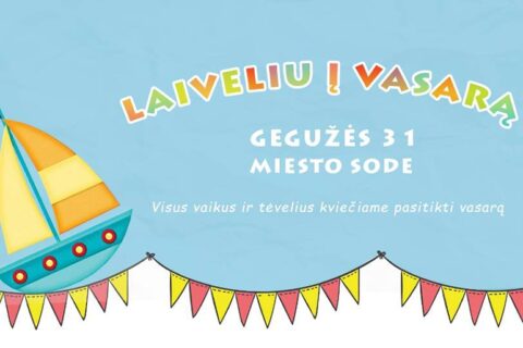 Miesto sode – spalvinga šventė „Laiveliu į vasarą“