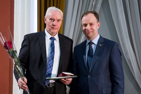 Gydytojo A. Grincevičiaus darbas įvertintas Nusipelniusio Lietuvos gydytojo garbės ženklu