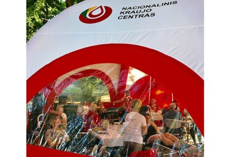 Donorystės akcijai sutrukdė prastas oras, bet ne uteniškių noras dalyvauti