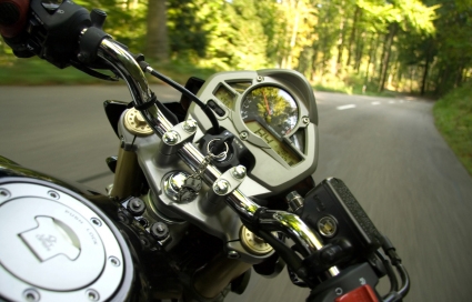 Nuo policininkų sprukęs motociklininkas buvo sučiuptas