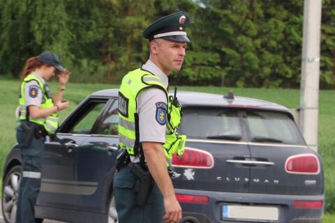 Kelių policija: rugpjūčio mėnesį bus gausu prevencinių priemonių