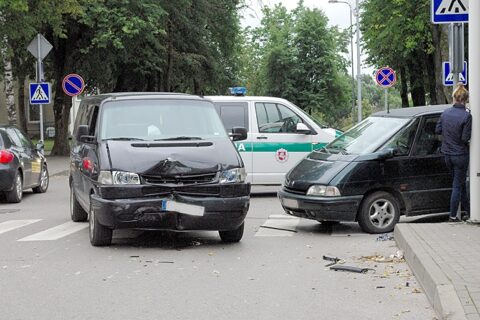 Per avariją nukentėjo nėščia moteris ir vaikai