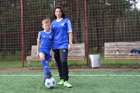 Šeimos gyvenimas – futbolo ritmu