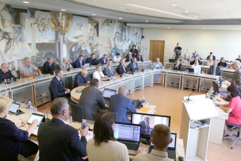 Paskutinę vasaros dieną Tarybos nariai susirinko posėdžiauti