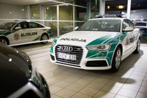 Policija keičia tarnybinių automobilių dizainą