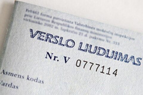 Kas ketvirtas apskrities gyventojas verslo liudijimus įsigyja internetu