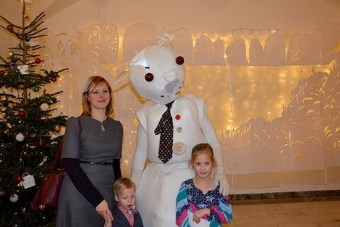 Pabėgėlių vaikai švenčia Kalėdas kartu su lietuvių atžalomis