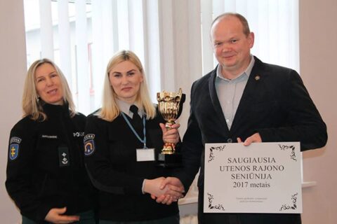 Utenos seniūnija – saugiausia mūsų rajone