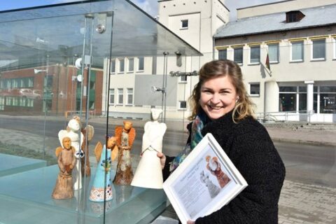 100 angelų nutupdė miesto širdyje