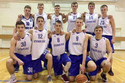 Utenos krepšininkai – tarp aštuonių Lietuvos stipriausių komandų