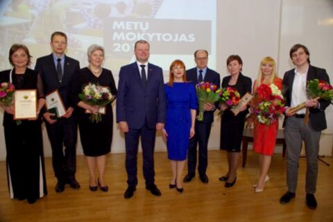 Apdovanoti geriausi 2017 metų mokytojai, tarp kurių – du visaginiečiai