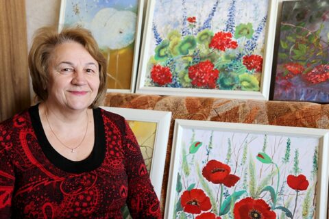 Tautodailininkę Birutę Valiukienę labiausiai gundo naujovės