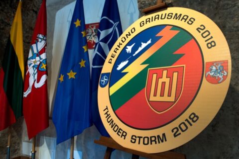 Prasideda Lietuvos kariuomenės pratybos „Perkūno griausmas 2018“