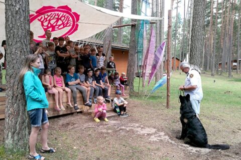 Dubingiuose vyko tradicinės karatė klubo „Danas“ vasaros stovykla