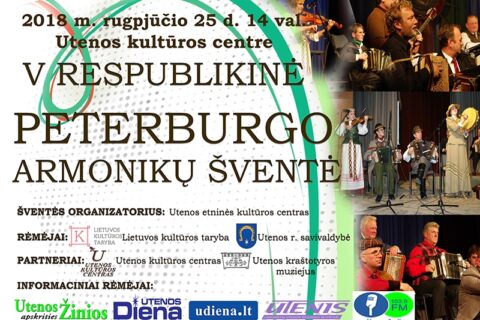 Utenoje – V respublikinė Peterburgo armonikų šventė