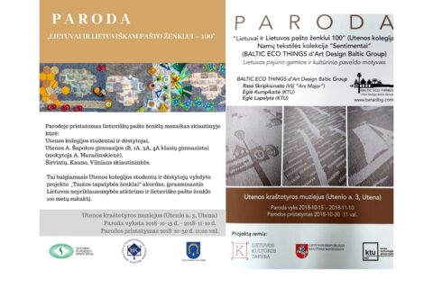 Utenos kraštotyros muziejuje atidarys parodą