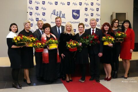 Pasitinkant šventes – padėka Visagino geriausiems