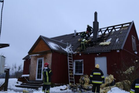 Degė jaunos šeimos būstas