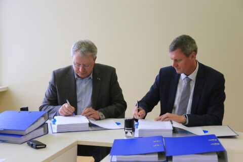 Ketvirtadienį Utenoje pasirašyta svarbi sutartis