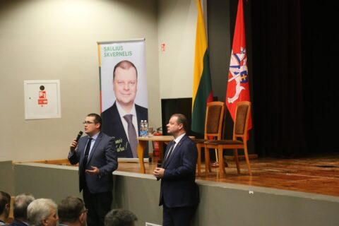 Utenoje lankėsi Ministras Pirmininkas