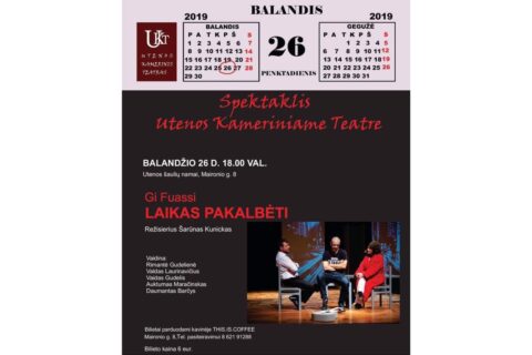 Uteniškiai kviečiami į spektaklį