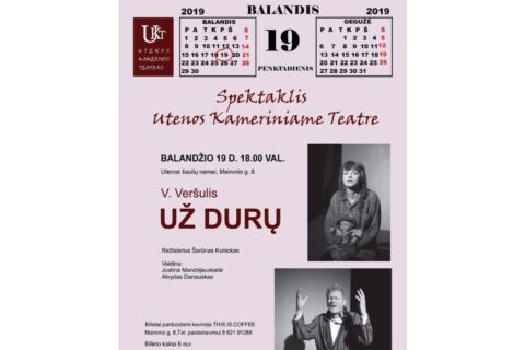 Atgimęs Utenos kamerinis teatras kviečia į spektaklį