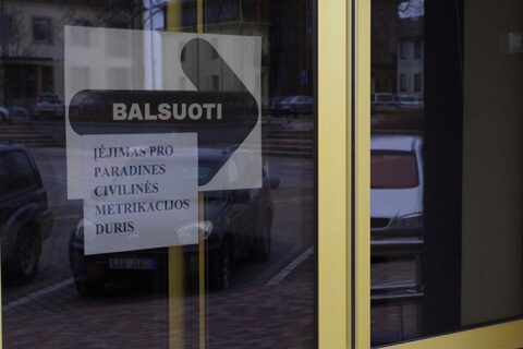 Gegužės 6 dieną prasidėjo išankstinis balsavimas