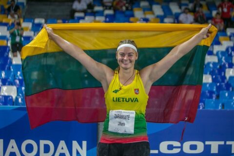 Universiadoje uteniškė I. Zarankaitė iškovojo bronzos medalį