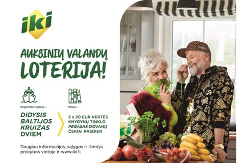 IKI skelbia: atkeliavo „Auksinės valandos“ – 10 procentų nuolaida su kortele „IKI Premija Senjorams“ galioja kiekvieną dieną