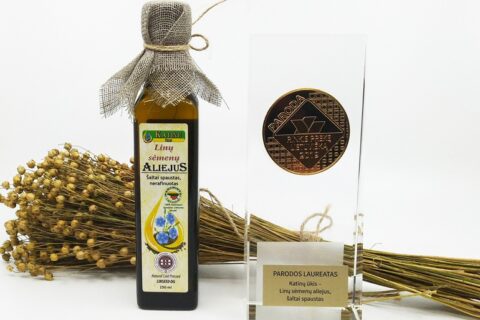 Unikaliu būdu gaminamam produktui – aukso medalis