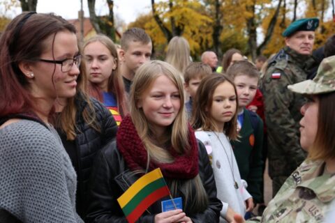 Lietuvoje tarnaujantys NATO kariai viešės Anykščiuose