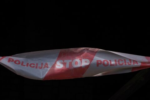 Užvirtus žemėms žuvo žmogus