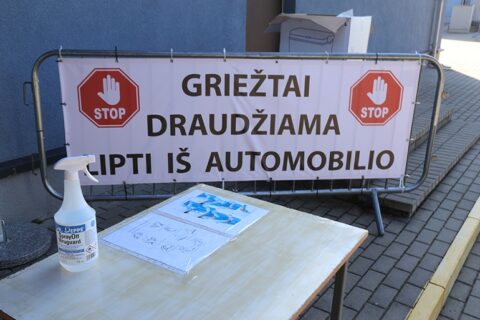 Mobiliajame patikros punkte – pirmieji rezultatai