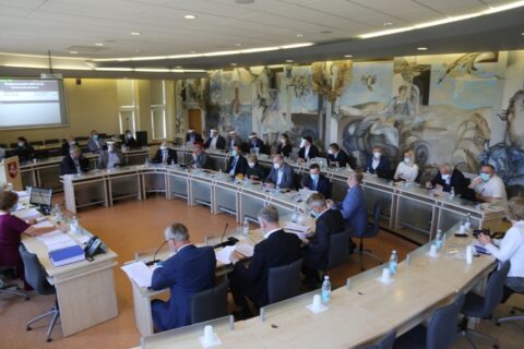 Tarybos posėdis vyko įprastinėje vietoje