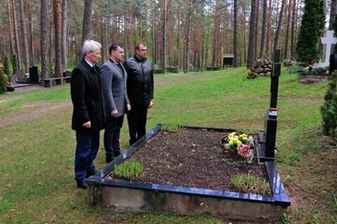 Ignalinoje pagerbtas partizanų atminimas