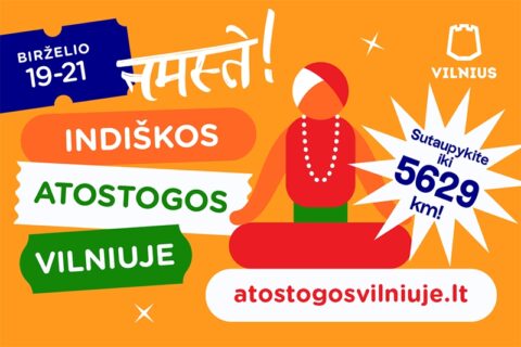 Vilniaus vasaros programa kviečia keliauti į Indiją